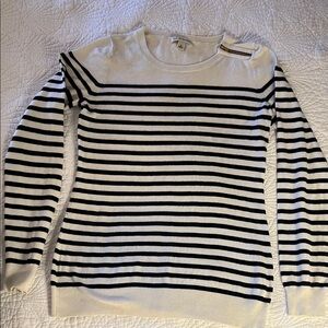 Banana Republic Striped Sweater - Blue and White